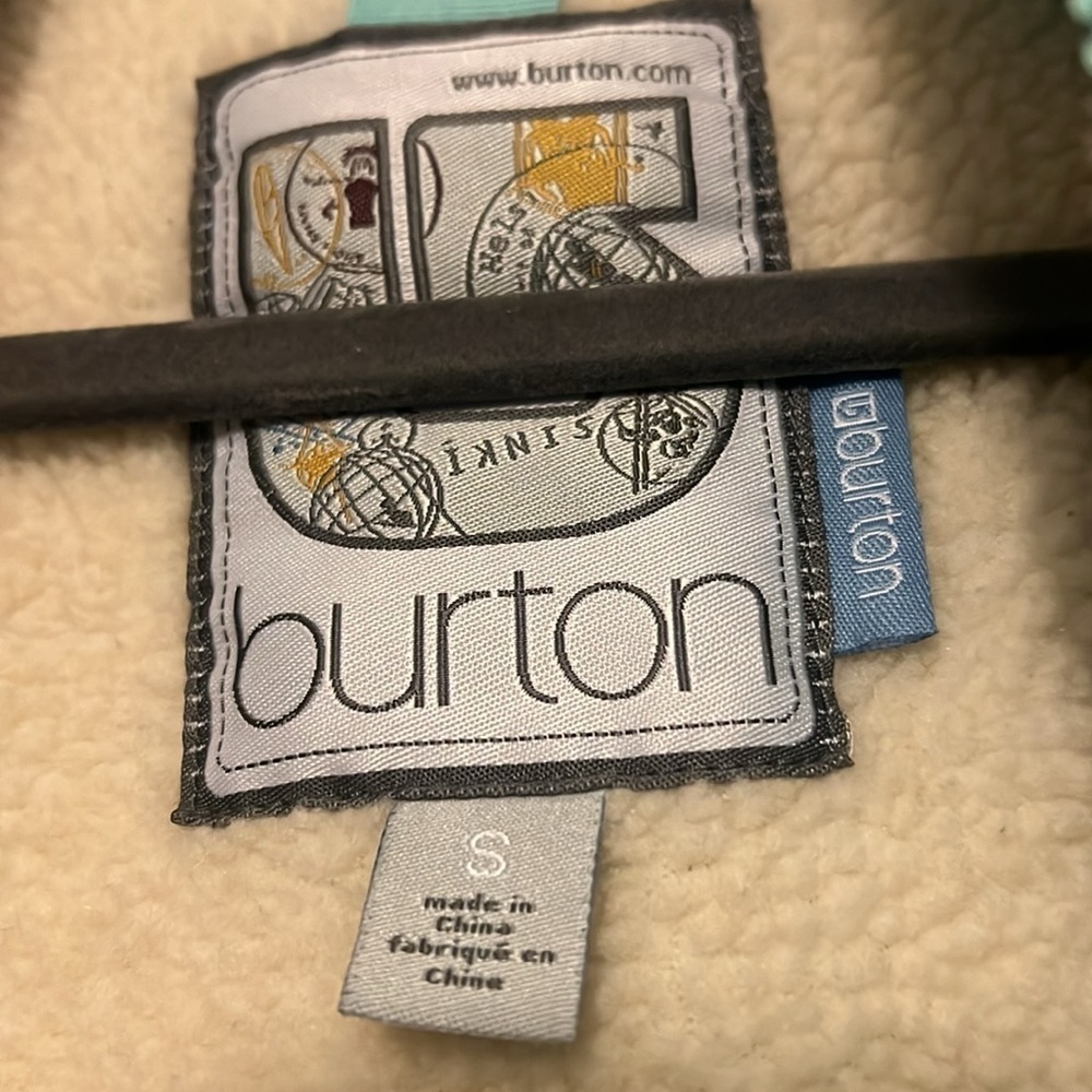Burton snow jacket size S color light green - Picture 12 of 17
